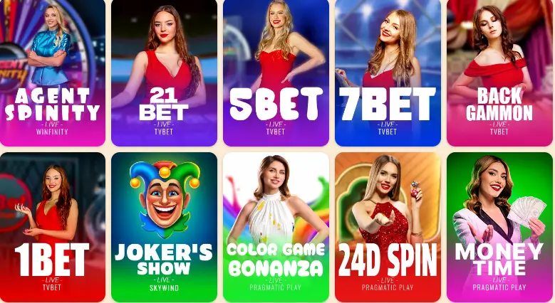 residence casino shows game