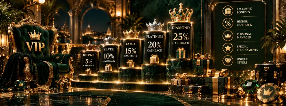 residence casino vip cashback program